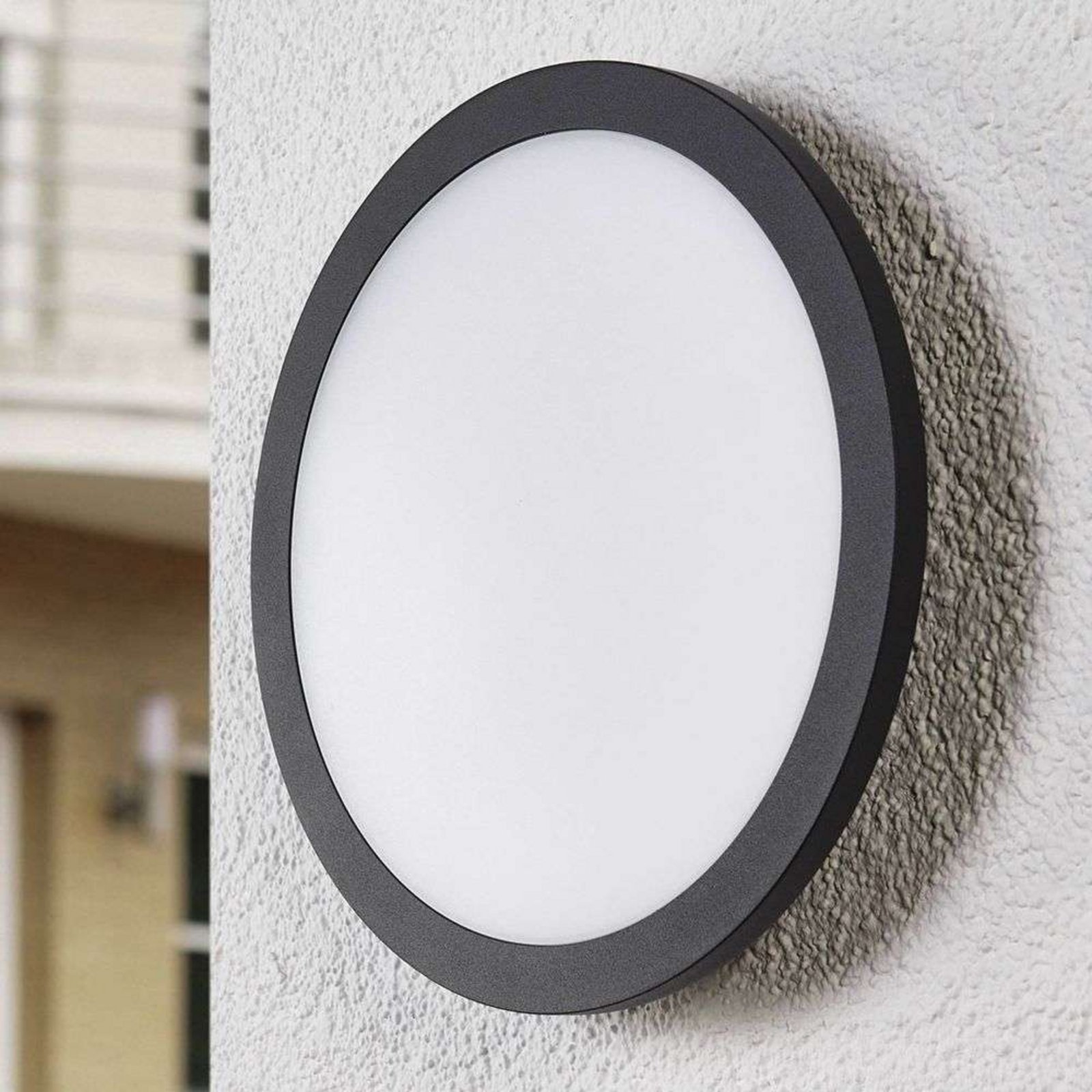 Malena LED Utomhus Plafond w/Sensor Dark Grey - Lucande