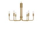 Elanova 6 Lustr Brass - Lindby