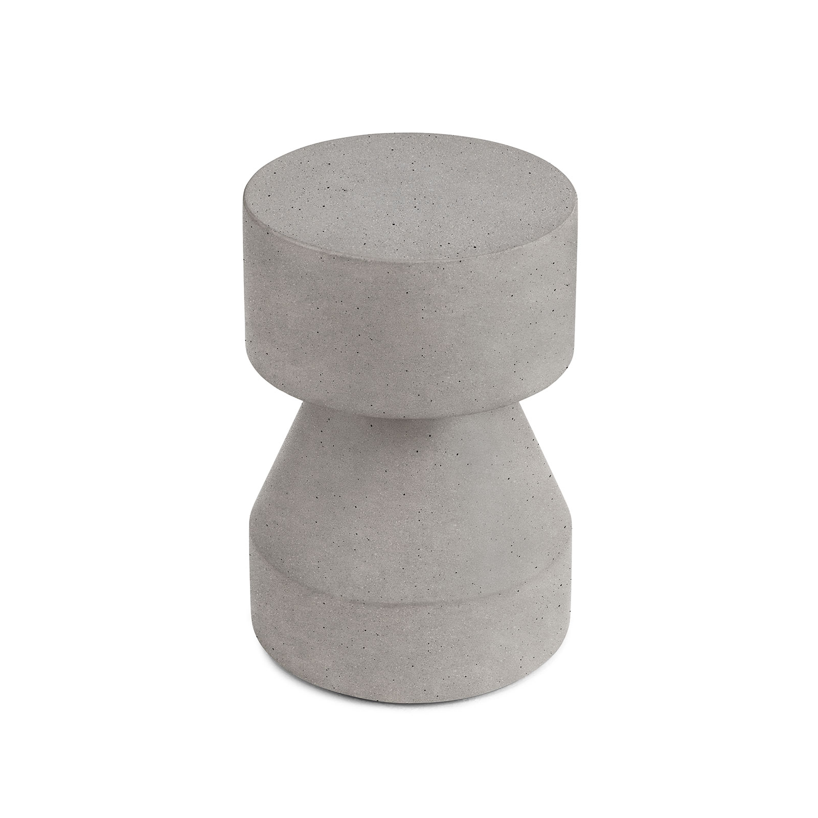 LEDS-C4 Row LED pillar light, 23 cm, cement, polycarbonate, 17.4 W, energy efficiency: A+, H: 23 cm