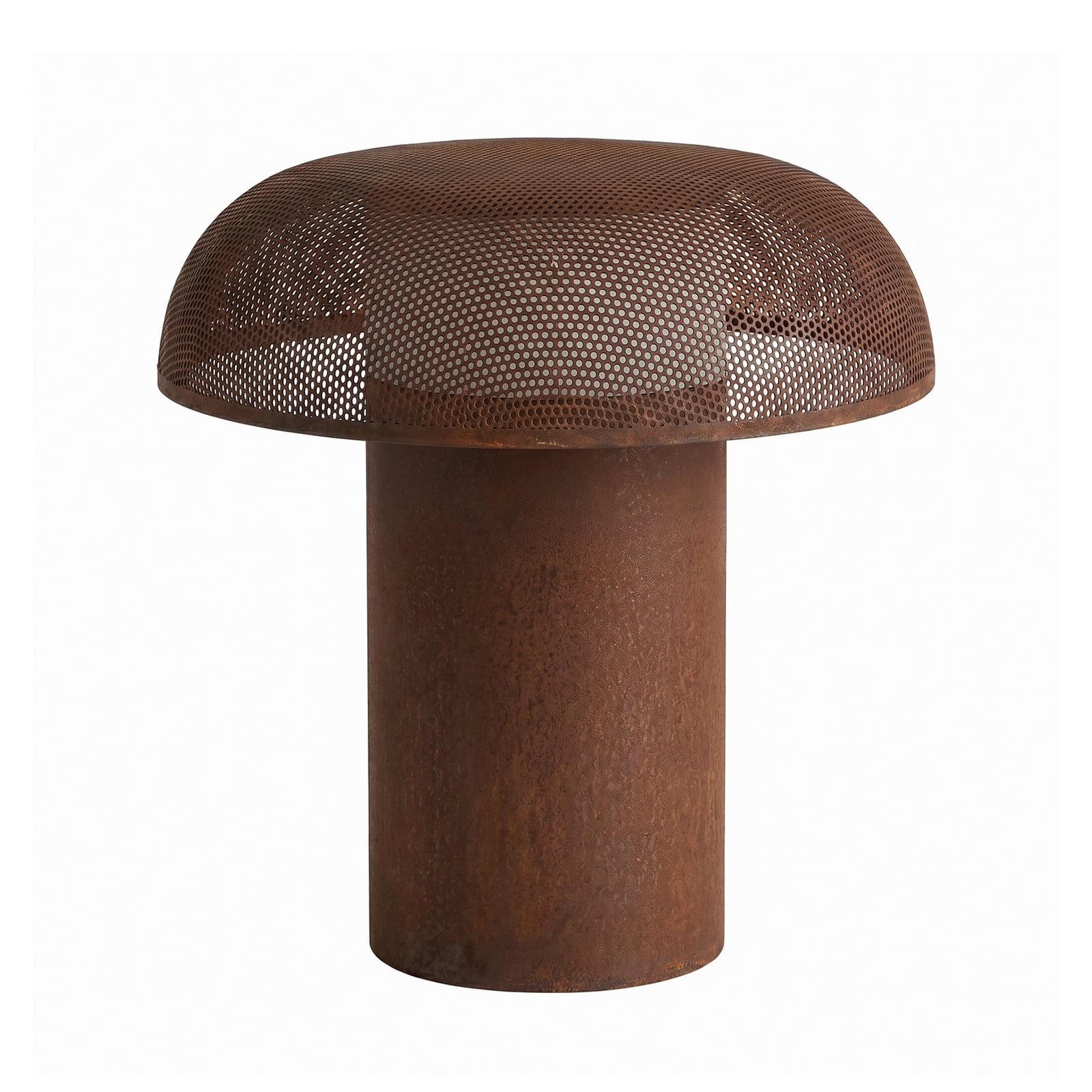 Lucande LED-Wegeleuchte MAILE, 40 cm, rostfarben, IP65 Lucande LED-Wegeleuchte MAILE, 40 cm, rostfarben, IP65