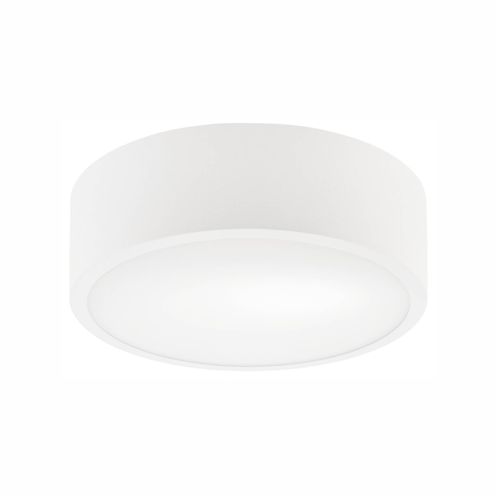 Plafonnier Kimban en métal Ø 26 cm blanc