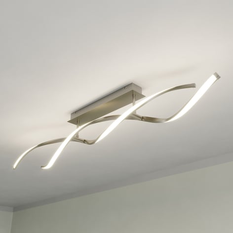 Spiral Shaped Led Ceiling Lamp Kati Dimmable Lights Co Uk - Ceiling Light Wont Switch Off Uk