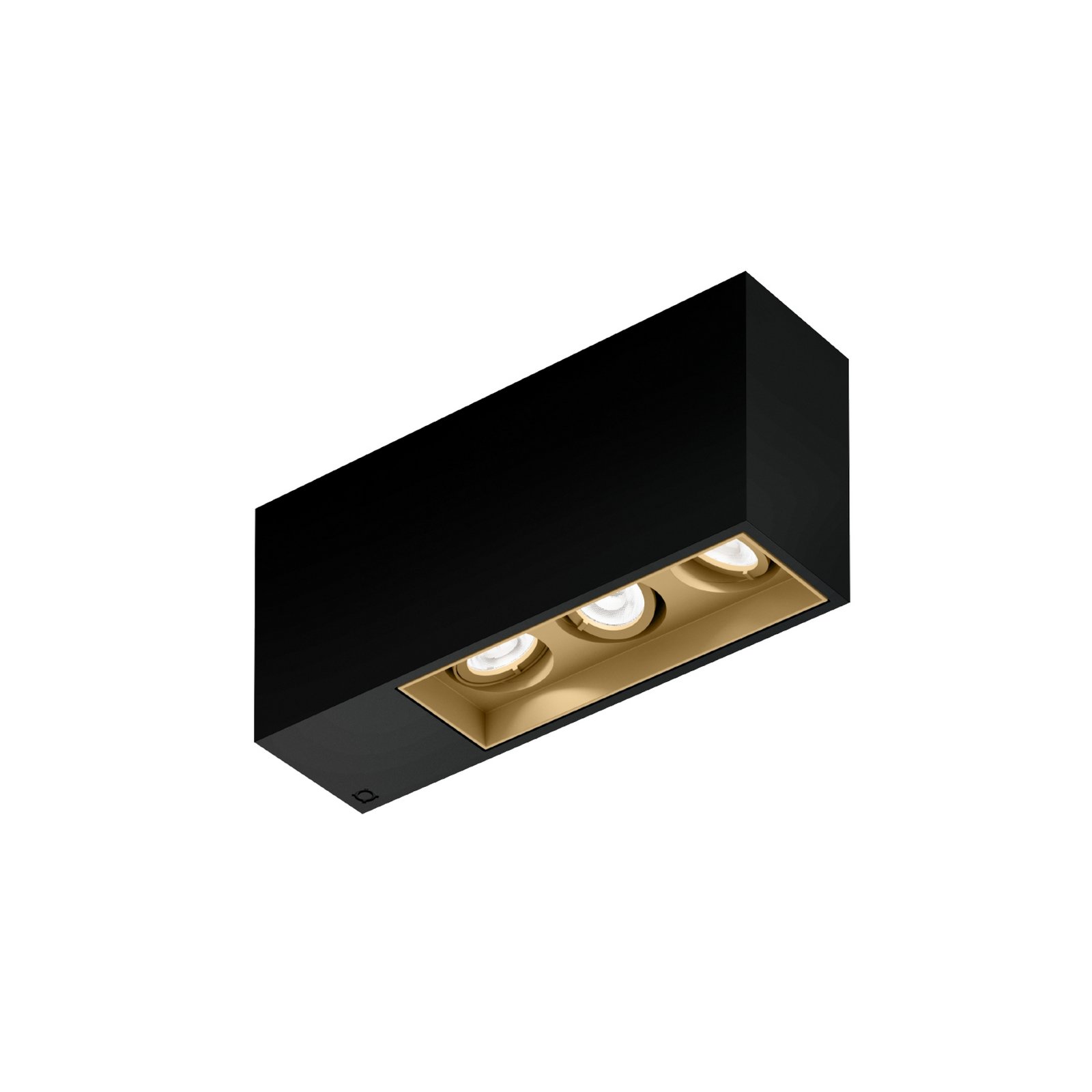 WEVER & DUCRÉ Downlight Planopetit 3.0 noir/beige 927 à intensité variable