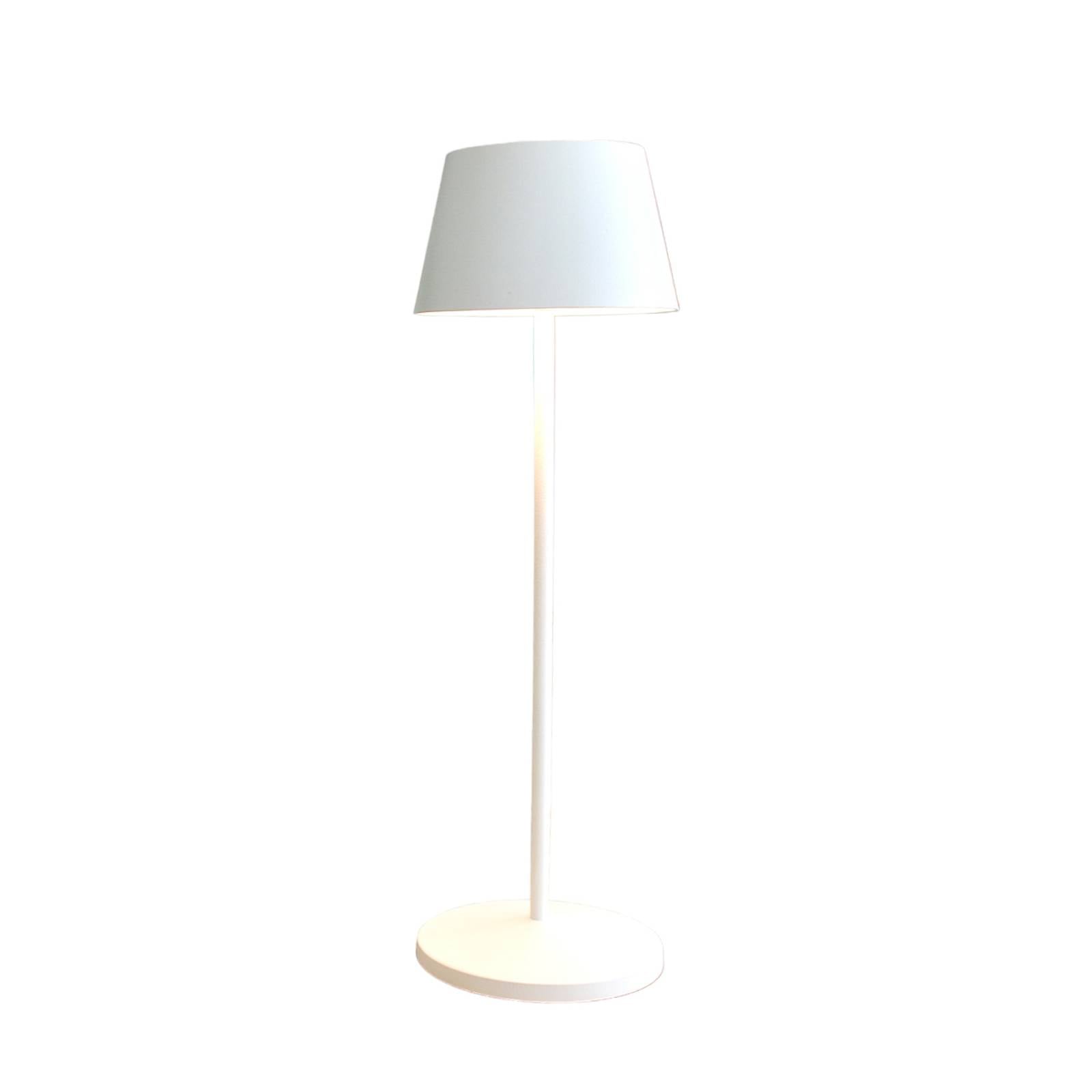 LOOM DESIGN LED-Akku-Terrassenleuchte Modi, weiß 36 cm CCT