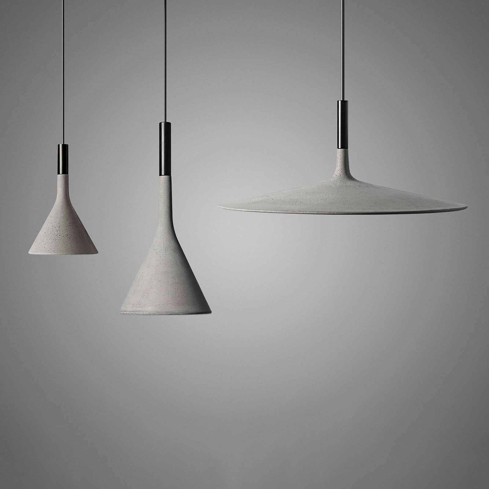 Aplomb Pendel Mini Grey - Foscarini
