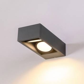 SLV Eskina Frame -LED-ulkoseinävalo 2 lamppua, CCT