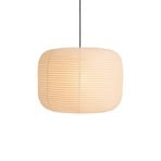 Papierowy klosz w kształcie pączka, Ø 60 cm, Classic White – HAY