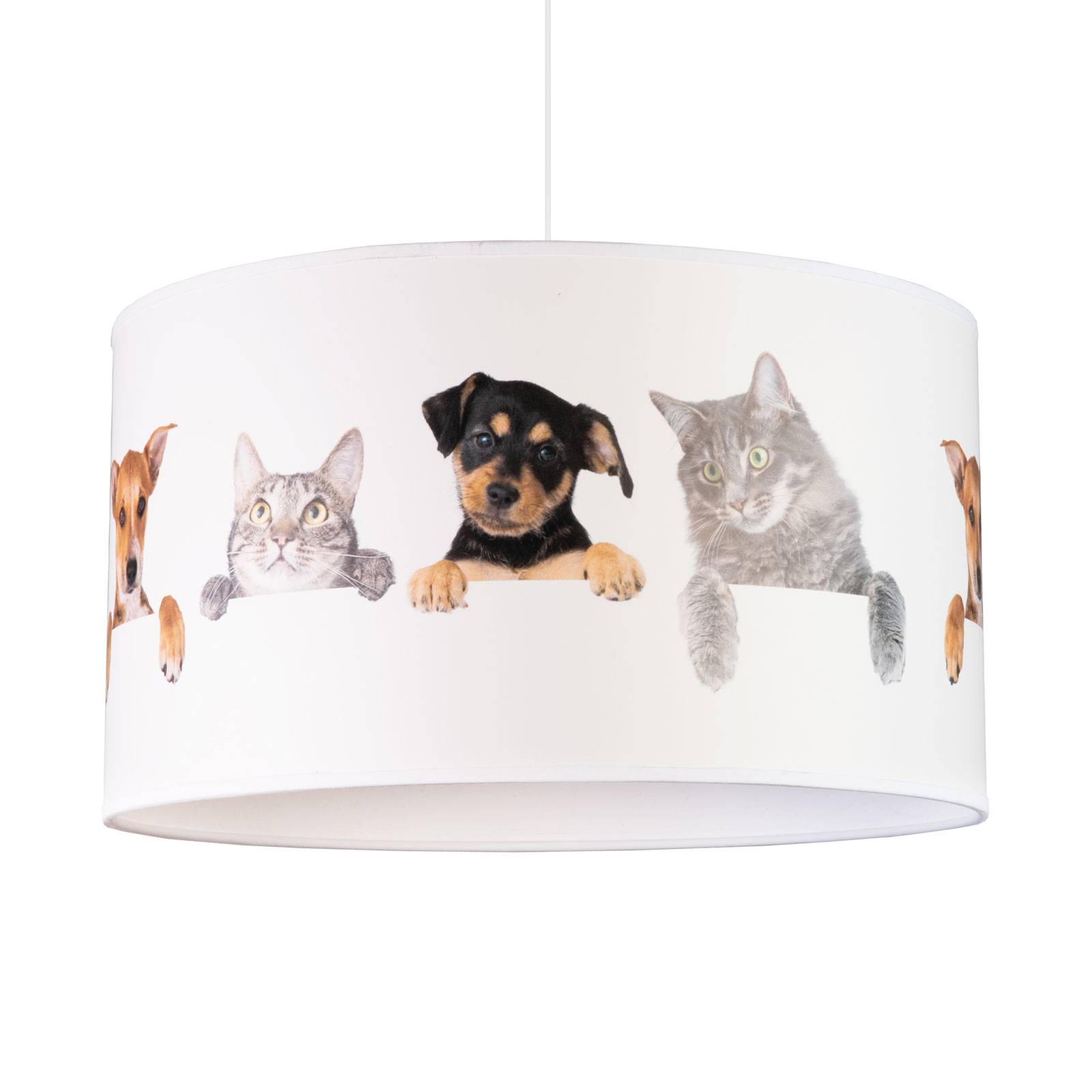 Duolla Suspension Print M avec chiens et chats