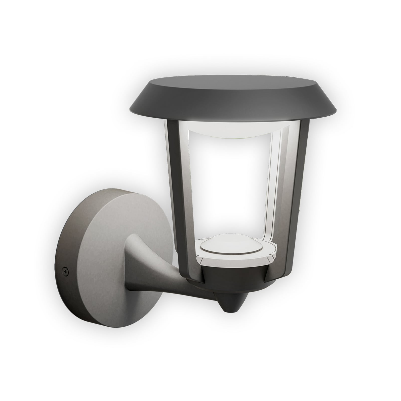 Philips Nuvy LED kültéri fali világítás, antracit, fém, IP44 Philips Nuvy LED kültéri fali világítás, antracit, fém, IP44