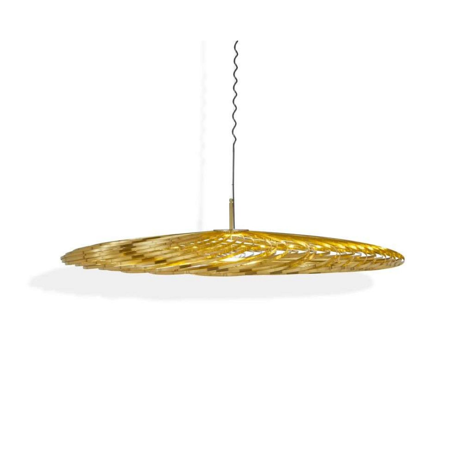 Spring Lustră Pendul Large Brass - Tom Dixon