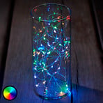 Lanț luminos cu LED-uri Knirke multi, RGB, 40 de lumini.