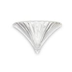 Ideal Lux Santa wall lamp, width 39 cm, transparent, glass