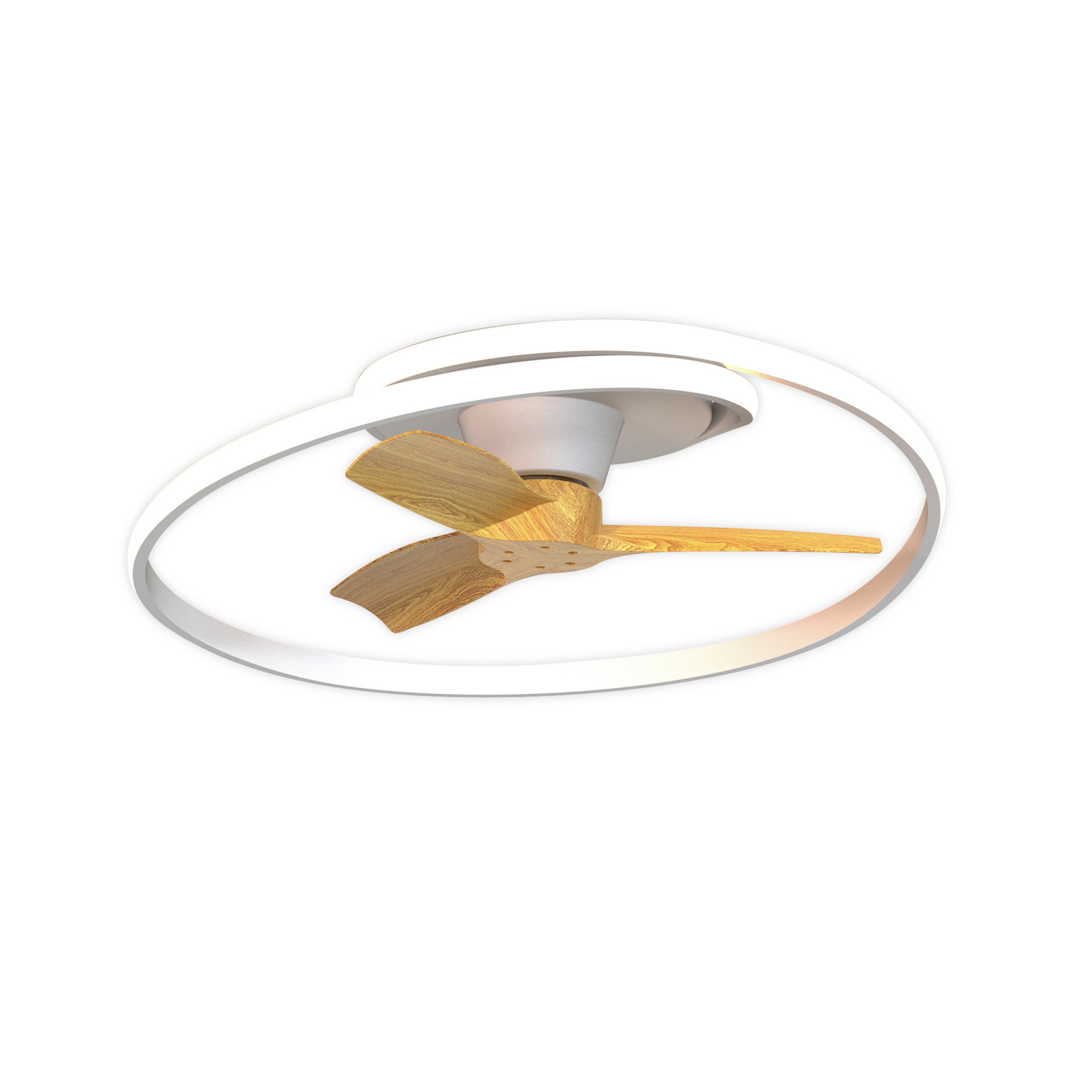 LED-takvifte Ocean hvit/tre DC stillegående CCT – Mantra