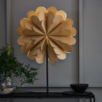 Maravilla standing star, gold/black