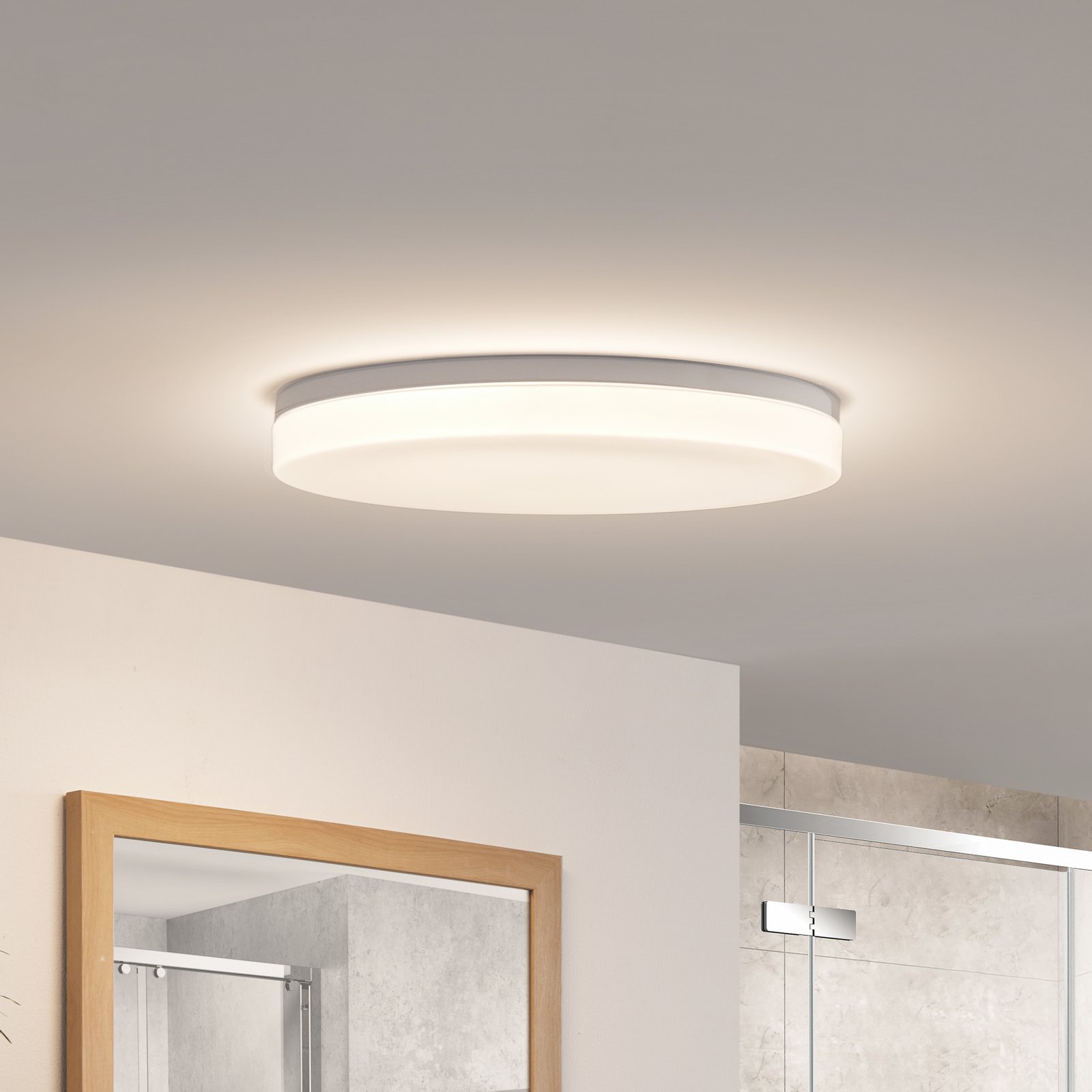 Prios Wynion LED ceiling lamp, CCT, app