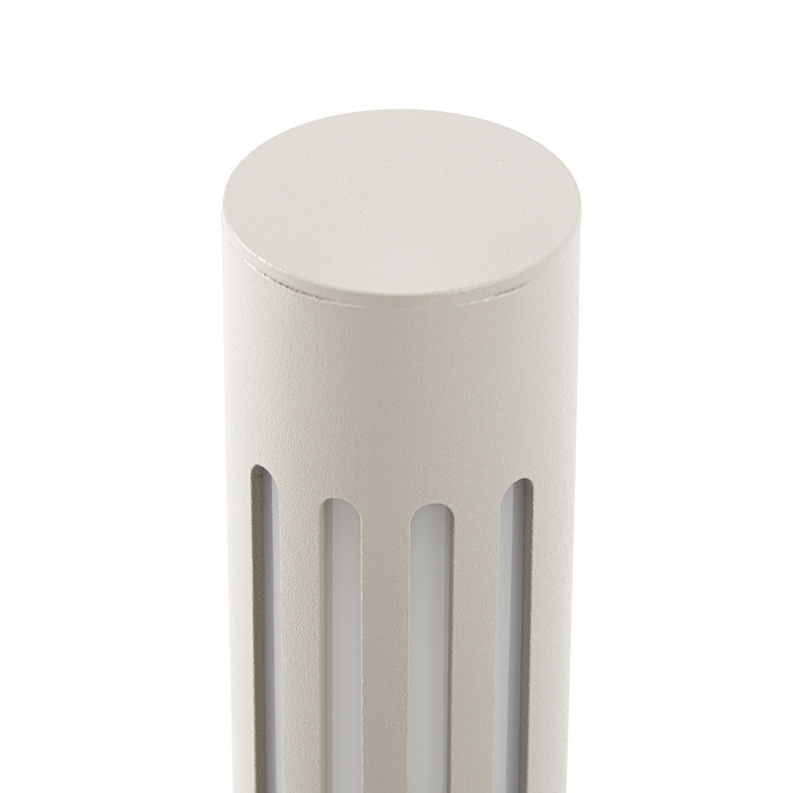 Lindby słupek oświetleniowy LED Fjorya, wysokość 90 cm, kolor kamienny, IP65 Lindby słupek oświetleniowy LED Fjorya, wysokość 90 cm, kolor kamienny, IP65