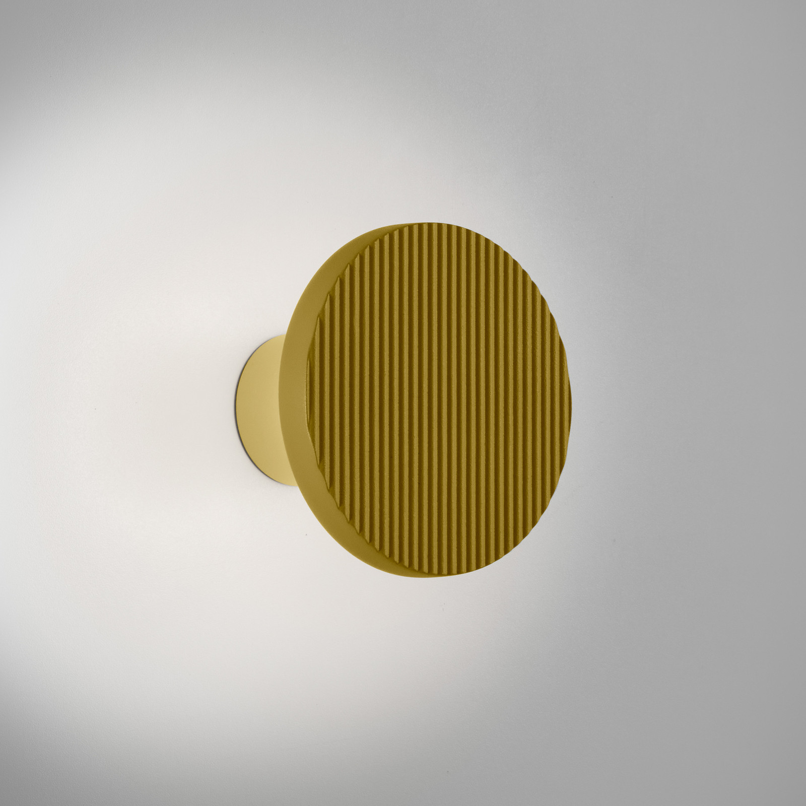 Bover LED-aplică de perete Arid A/01 galben nisip CCT 2.200-2.700K IP44 - Camera de zi / sufragerie - Design - galben nisipiu - Aluminiu