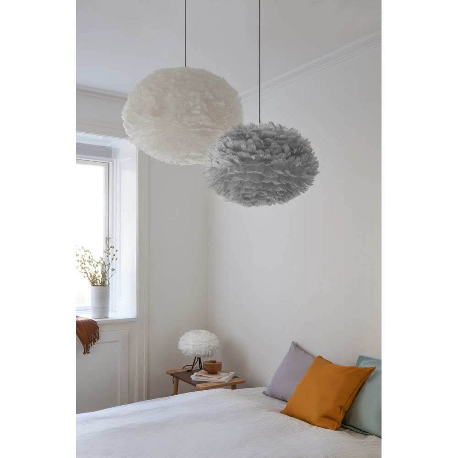Eos Pendelleuchte Large Grau/Schwarz - UMAGE