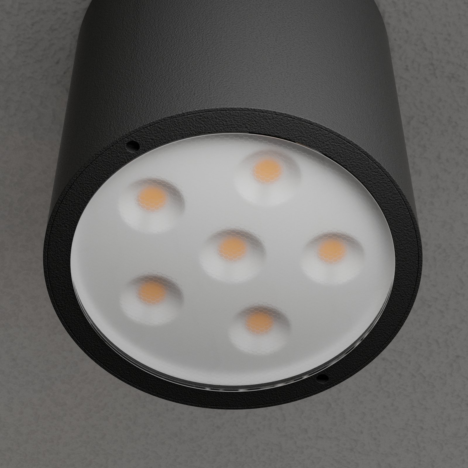 Okrągły reflektor sufitowy LED Meret, IP54