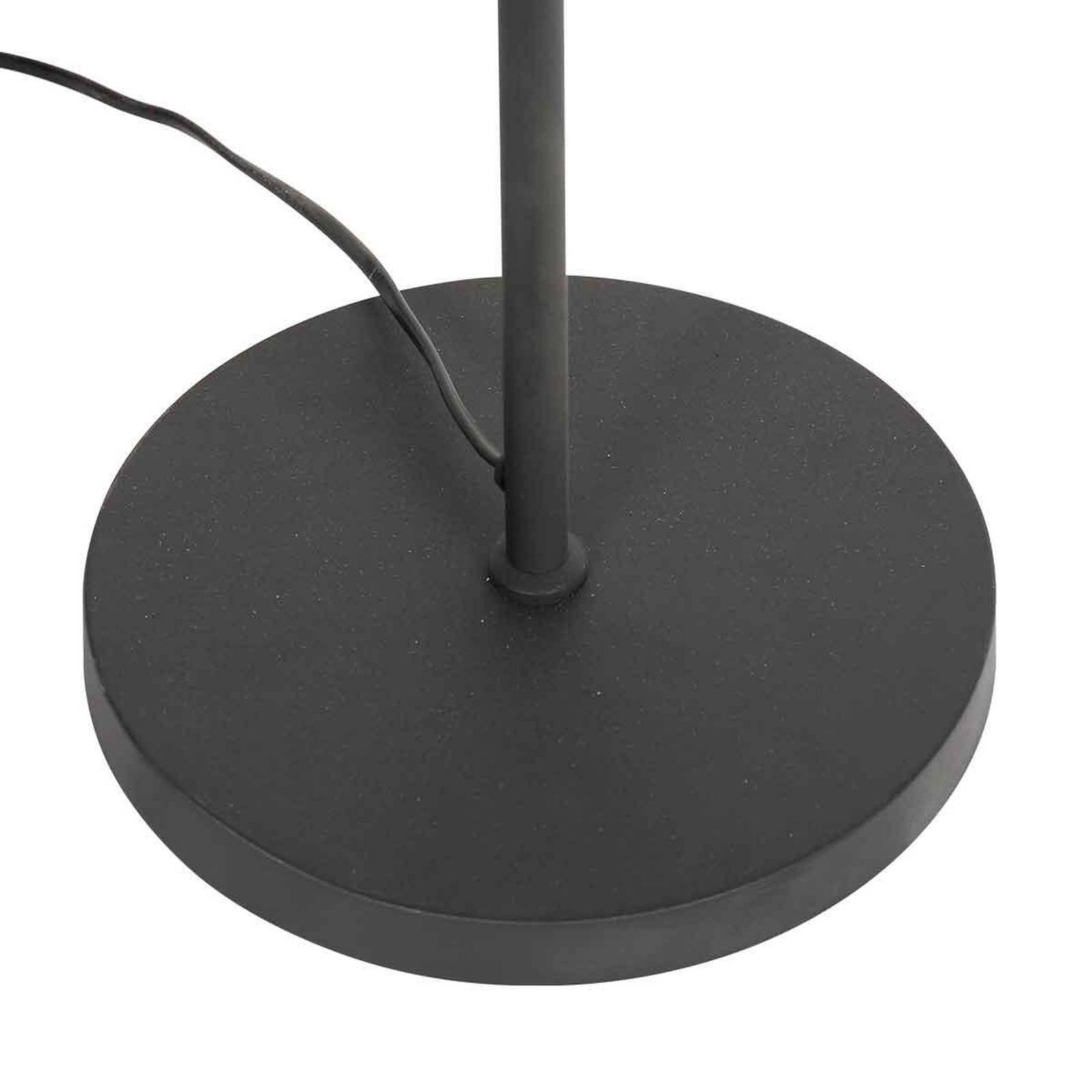 Lampa stojąca Oeroe, 2-punktowa, czarna, metal, E14