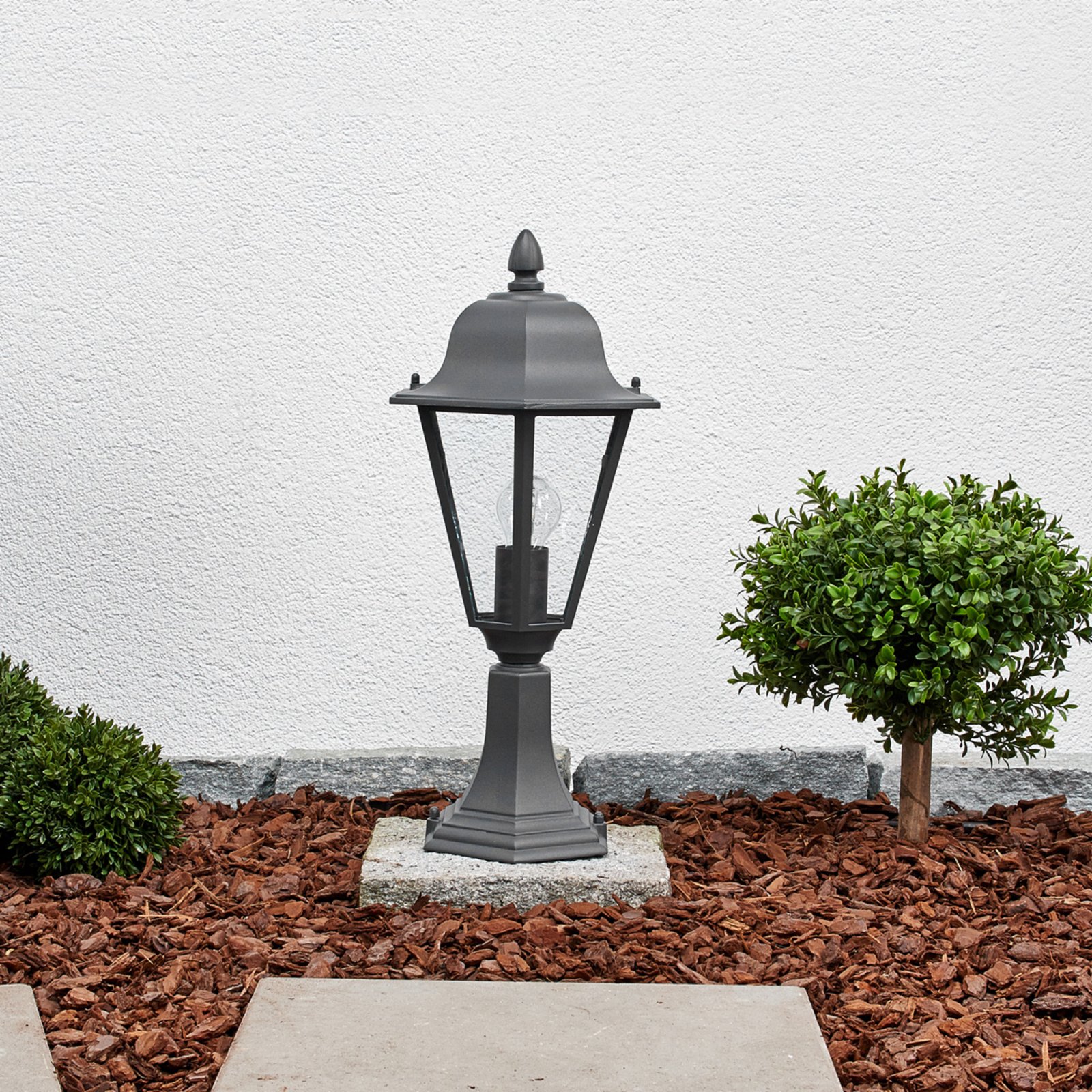 Edana Lámpara Jardín Graphite - Lindby