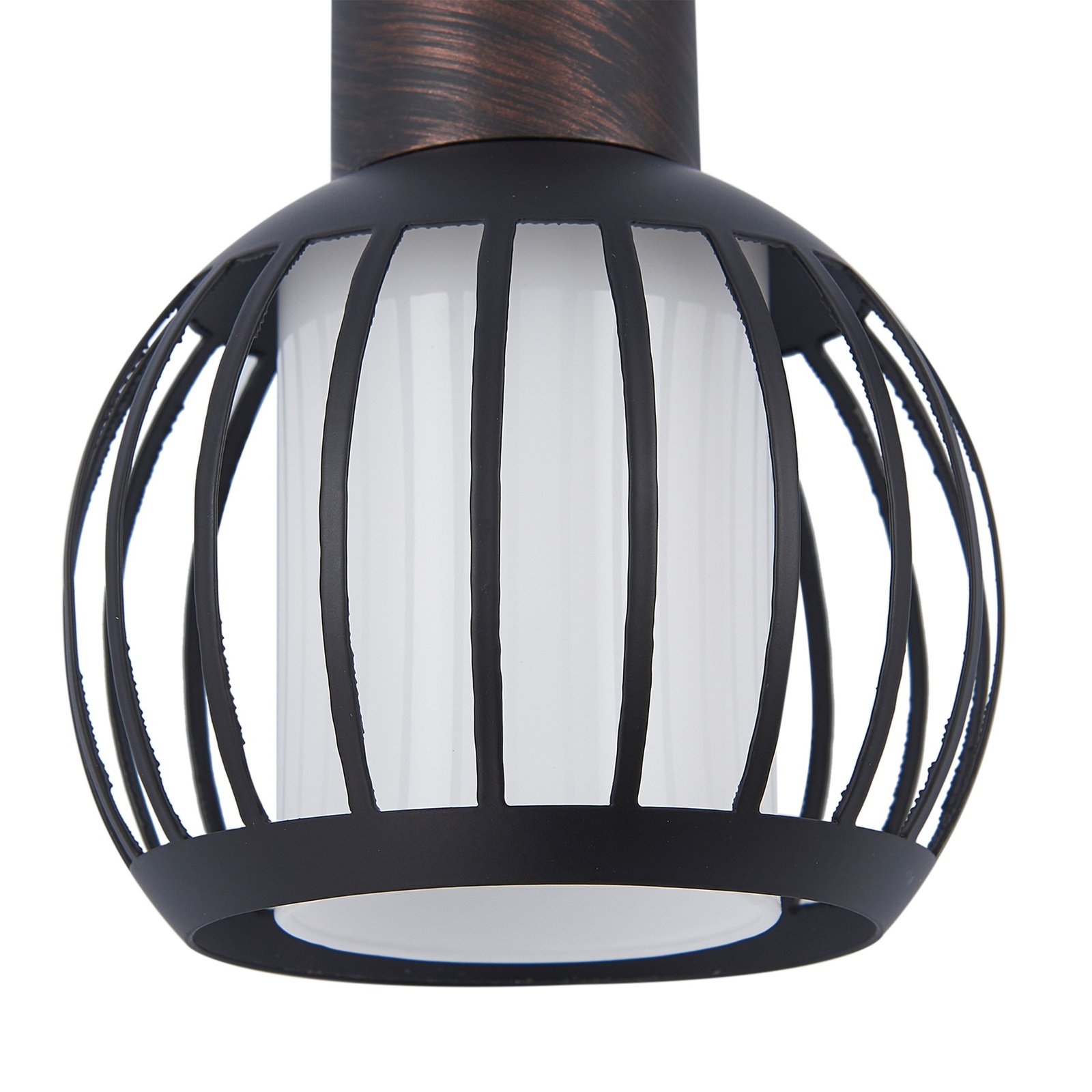 Solm 3 Lampa Sufitowa Rdzawy - Lindby