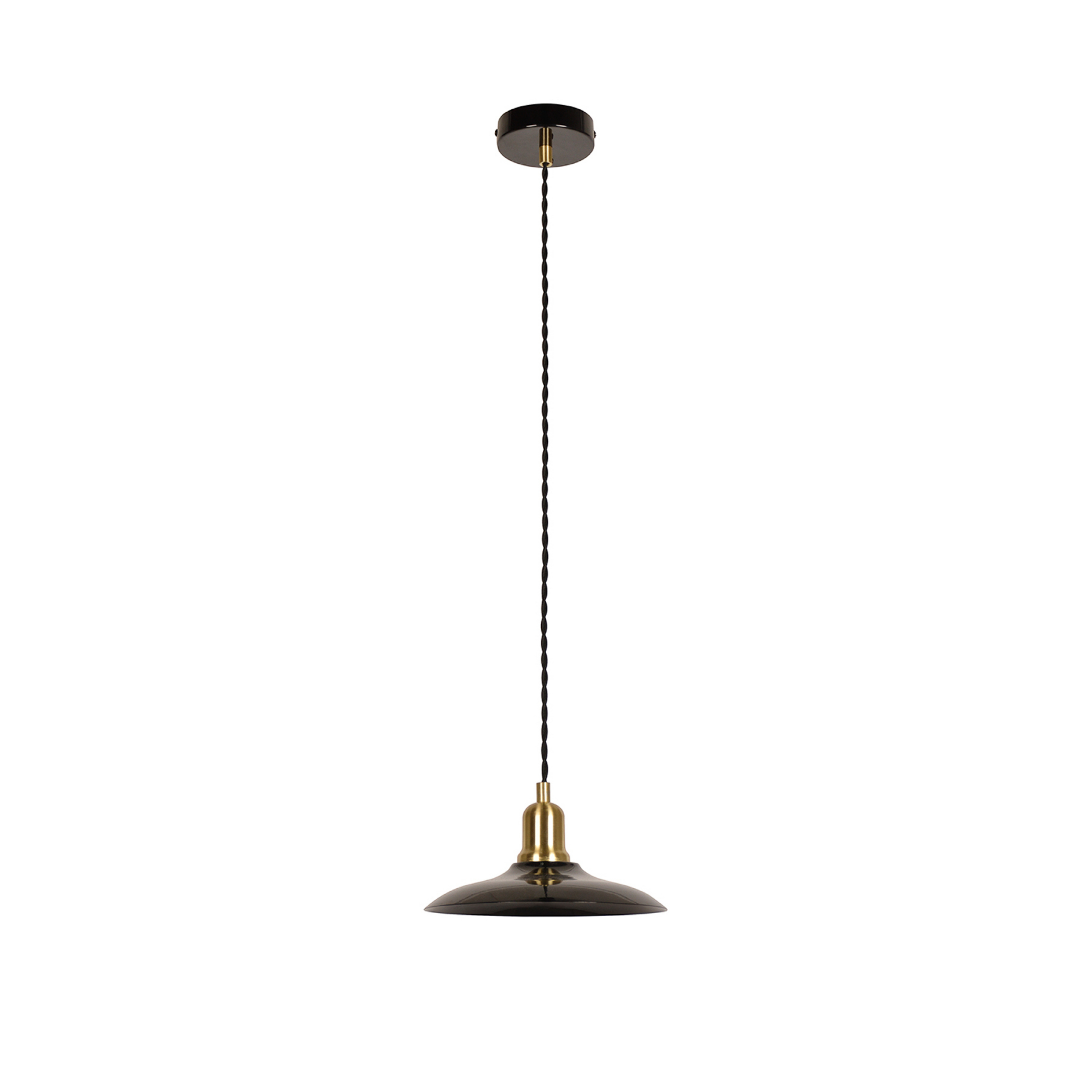 Paulette lampa za vješanje, crna, Ø 22 cm - Corep SAS