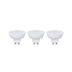 Paulmann LED-Leuchtmittel FLAT GU10 4,9 W 2.700K stepdim 3er