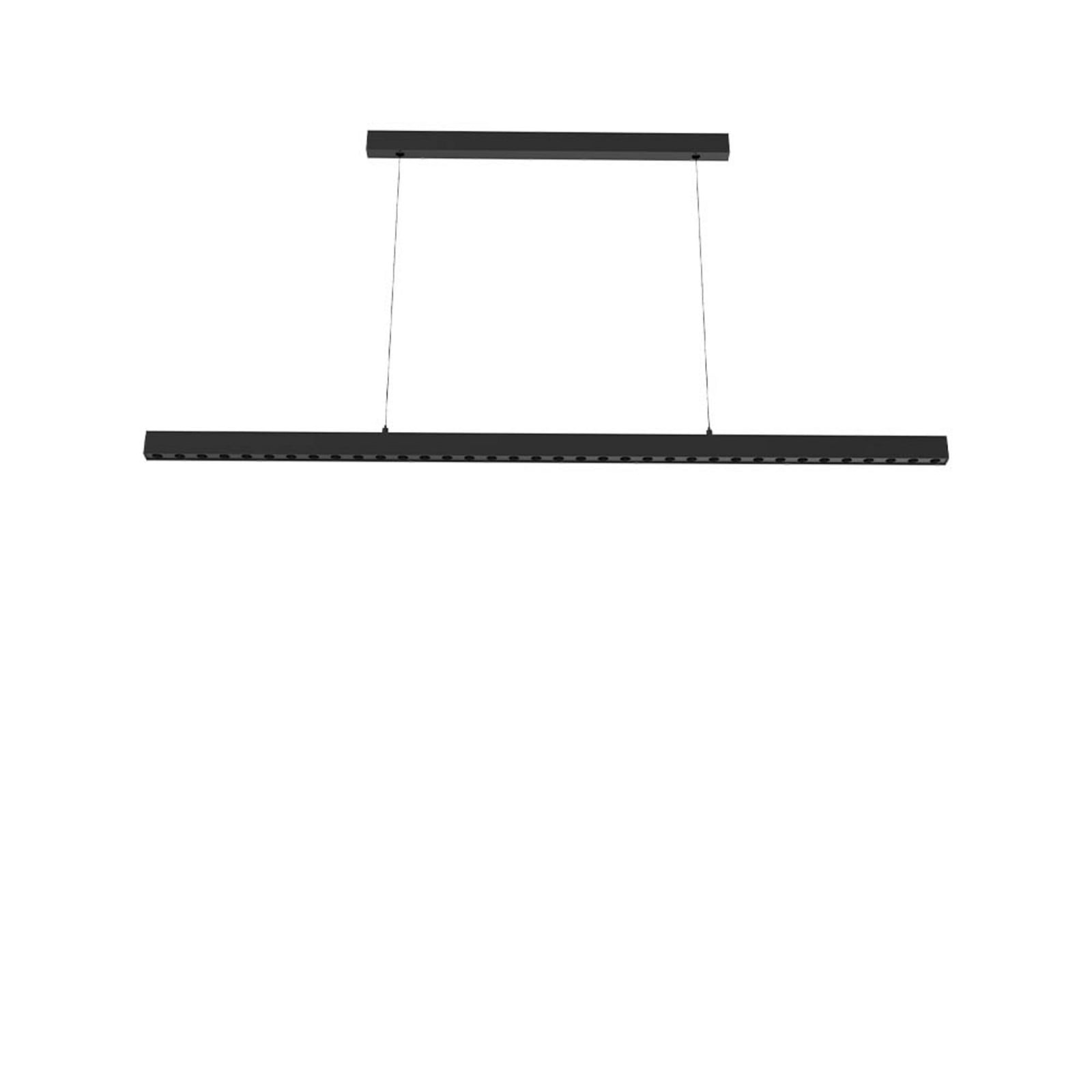 Volare 120 LED Pendel Dots Down Black ANTIDARK - Spisestue - Aluminium billede