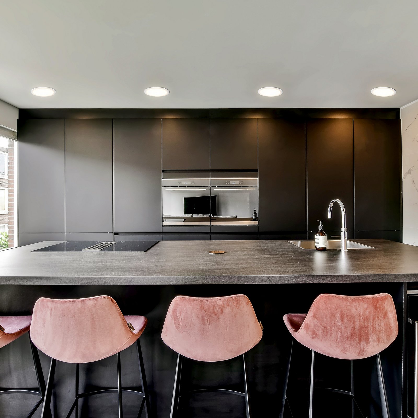 EGLO connect Fueva-Z padziļinājumā iebūvējamā lampa 21,6 cm, balta