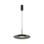 Maytoni Lampă suspendată LED El, Ø 35 cm, negru, aluminiu