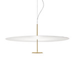 LUMINA Dot 600 LED pendant light 3,000K brass