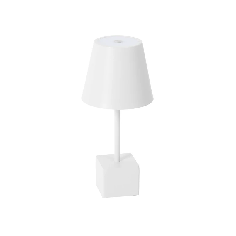 Lindby – Janea Cube Portable Tischleuchte Dim. IP54 Weiß