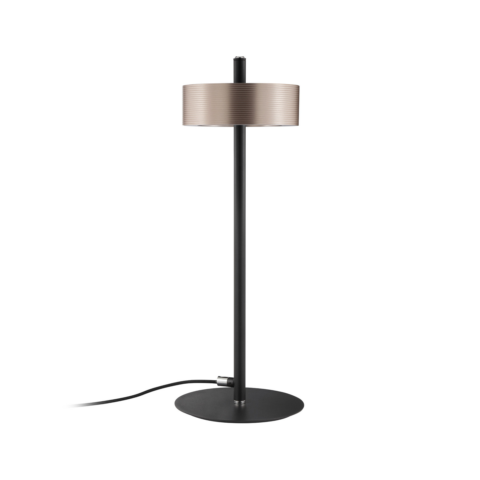LED-Tischleuchte Axion, schwarz/braun, Höhe 45 cm, CCT LED-Tischleuchte Axion, schwarz/braun, Höhe 45 cm, CCT