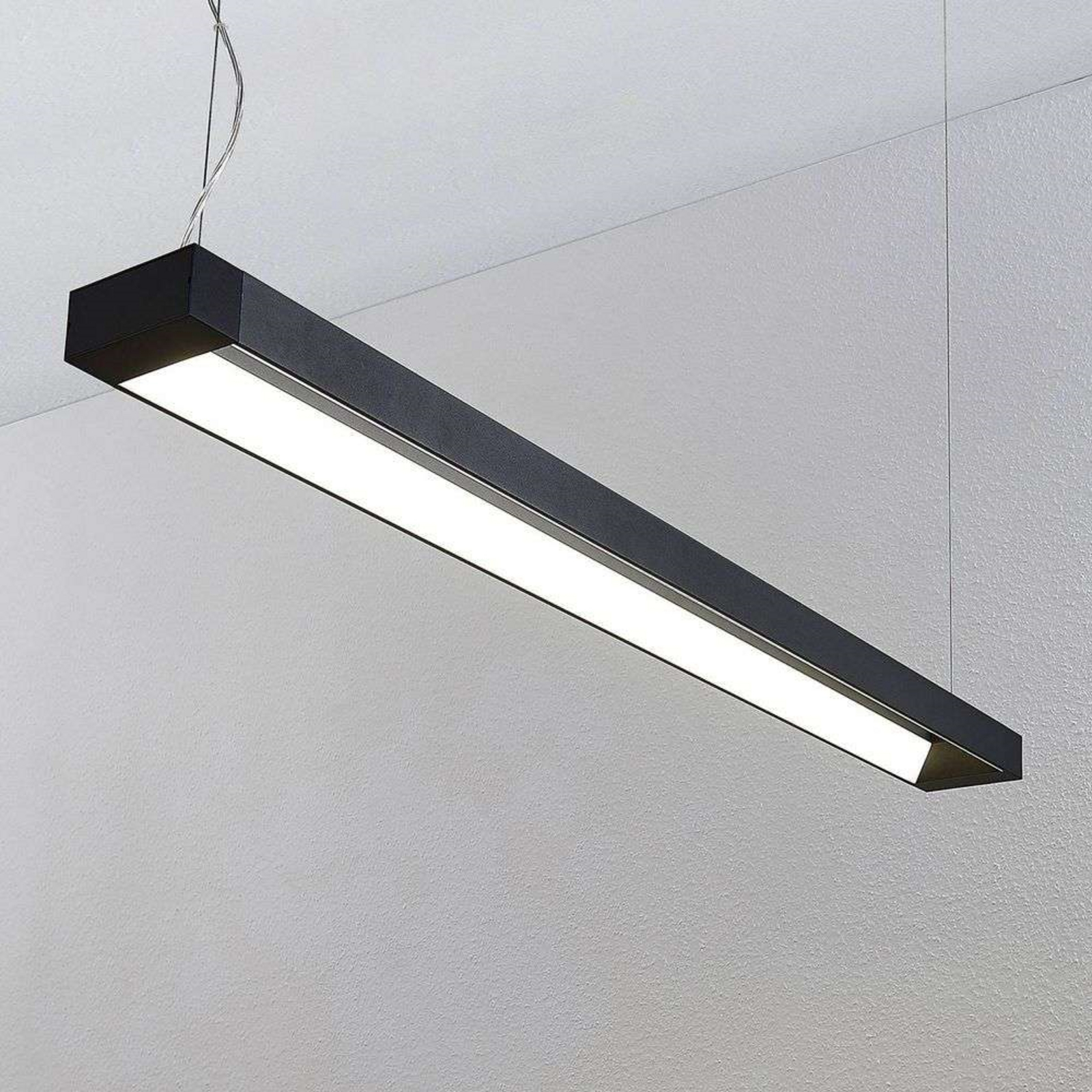 Cuna Candeeiro Suspenso L122 Black - Arcchio