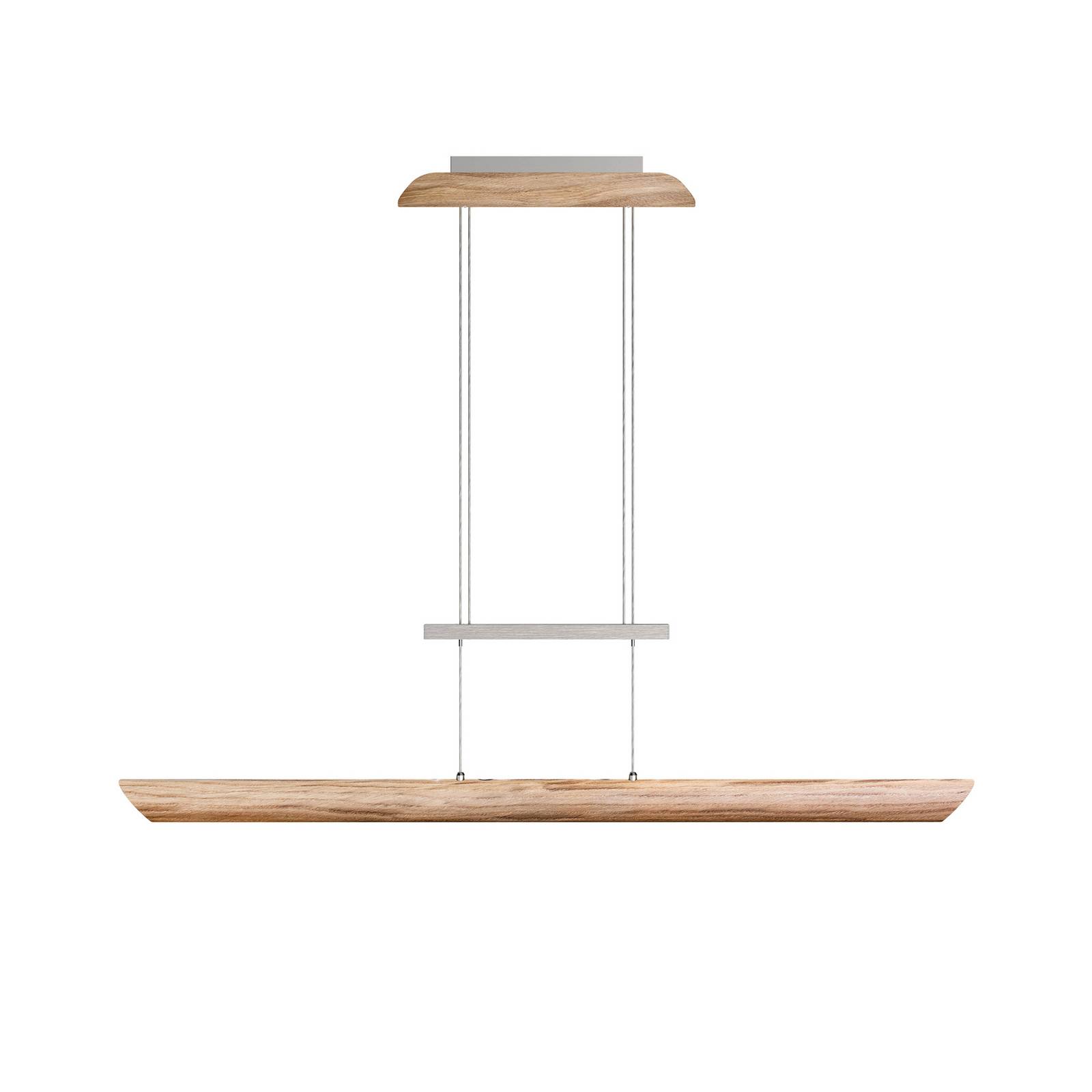 LED-Pendelleuchte Colombia S Eiche natur