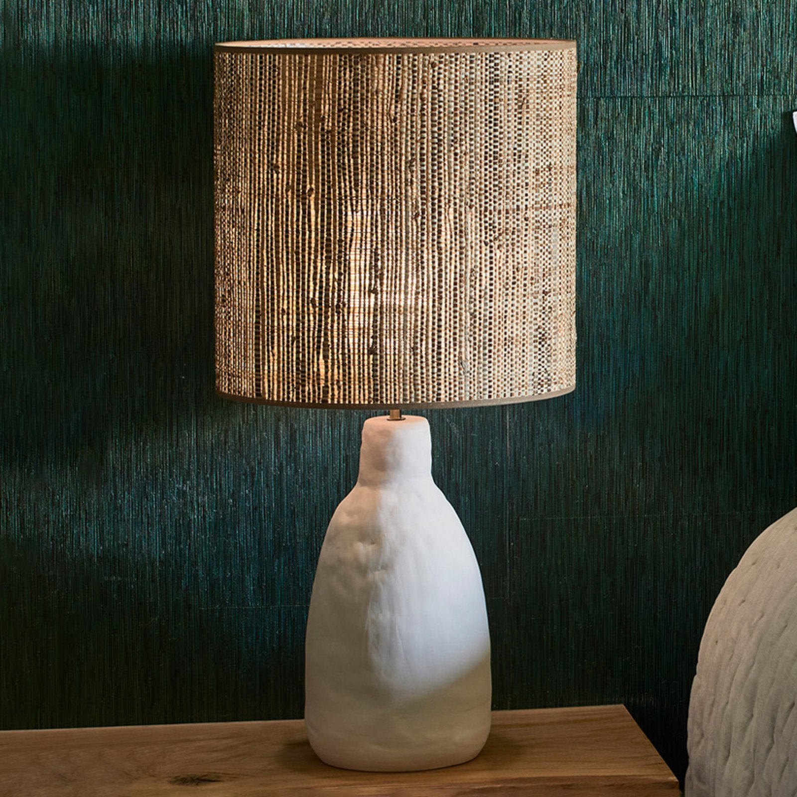 Portinatx L Tischleuchte Höhe 77cm weiß - MARKET SET