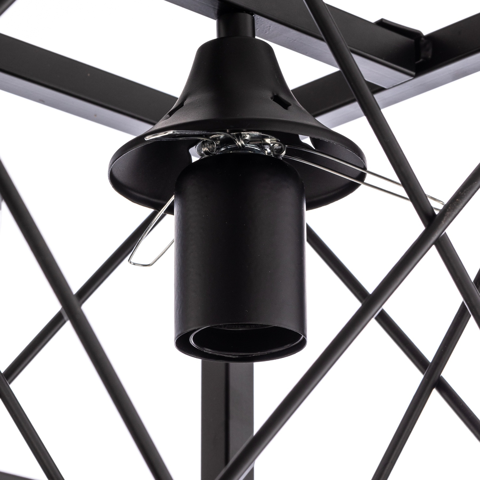 Hanglamp AV-1732-4Y-BSY zwart, 4-lamps