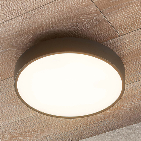 Lucande Agnesa LED-Deckenleuchte für Außenbereich