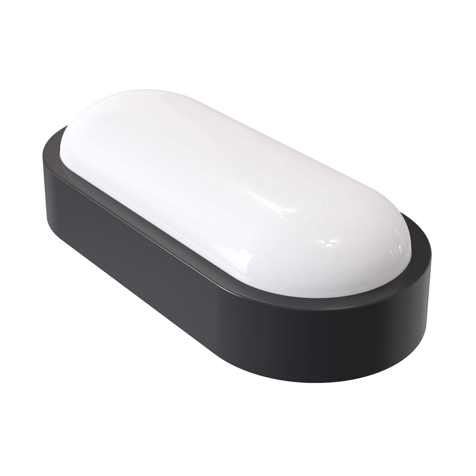 MEGATRON LED outdoor wall lamp Zella Neo XL Sensor black IP54 MEGATRON LED outdoor wall lamp Zella Neo XL Sensor black IP54