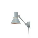 Anglepoise Type 80 W2 wall lamp, plug, misty grey