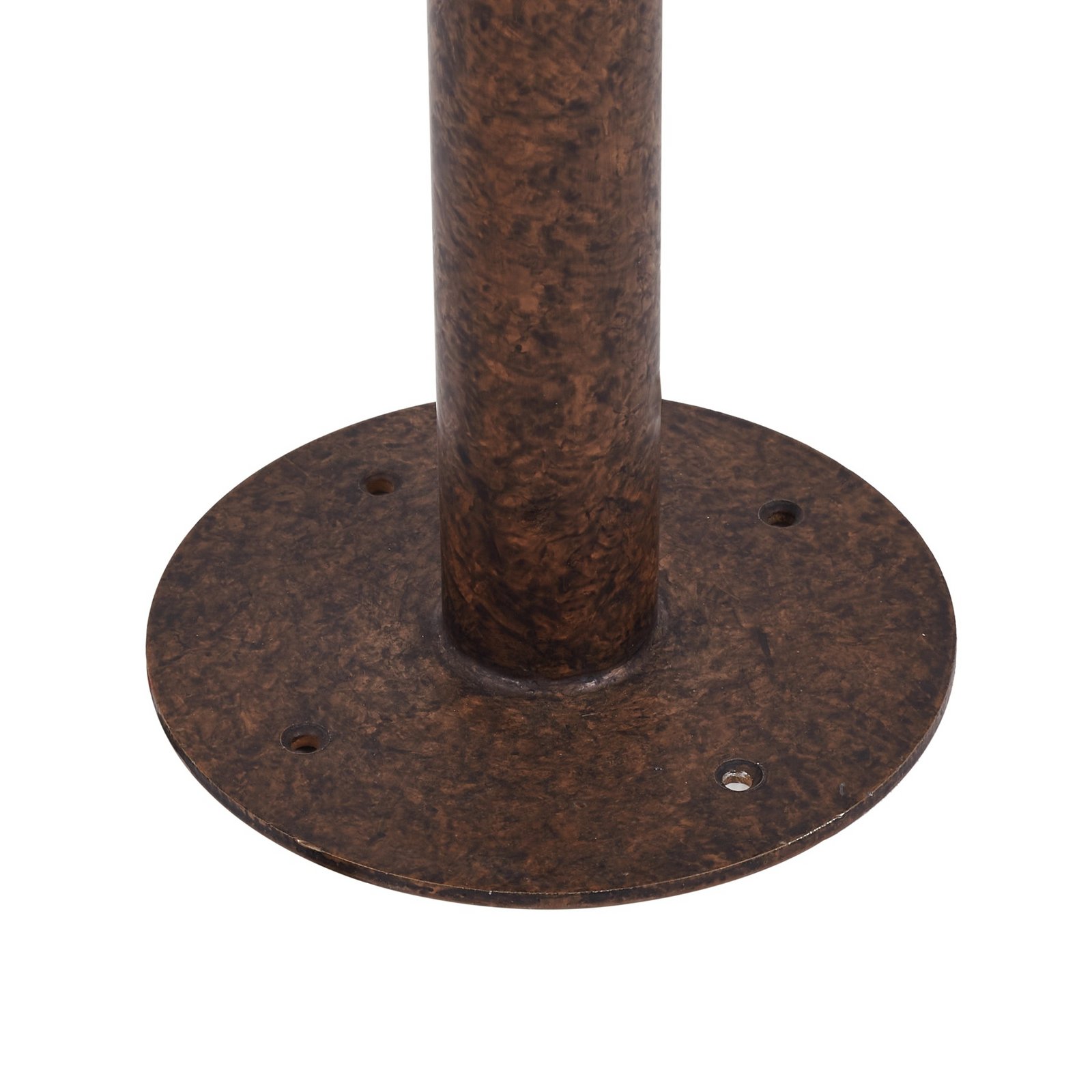 Lindby vejlampe Zayn, rust, glas, højde 109 cm