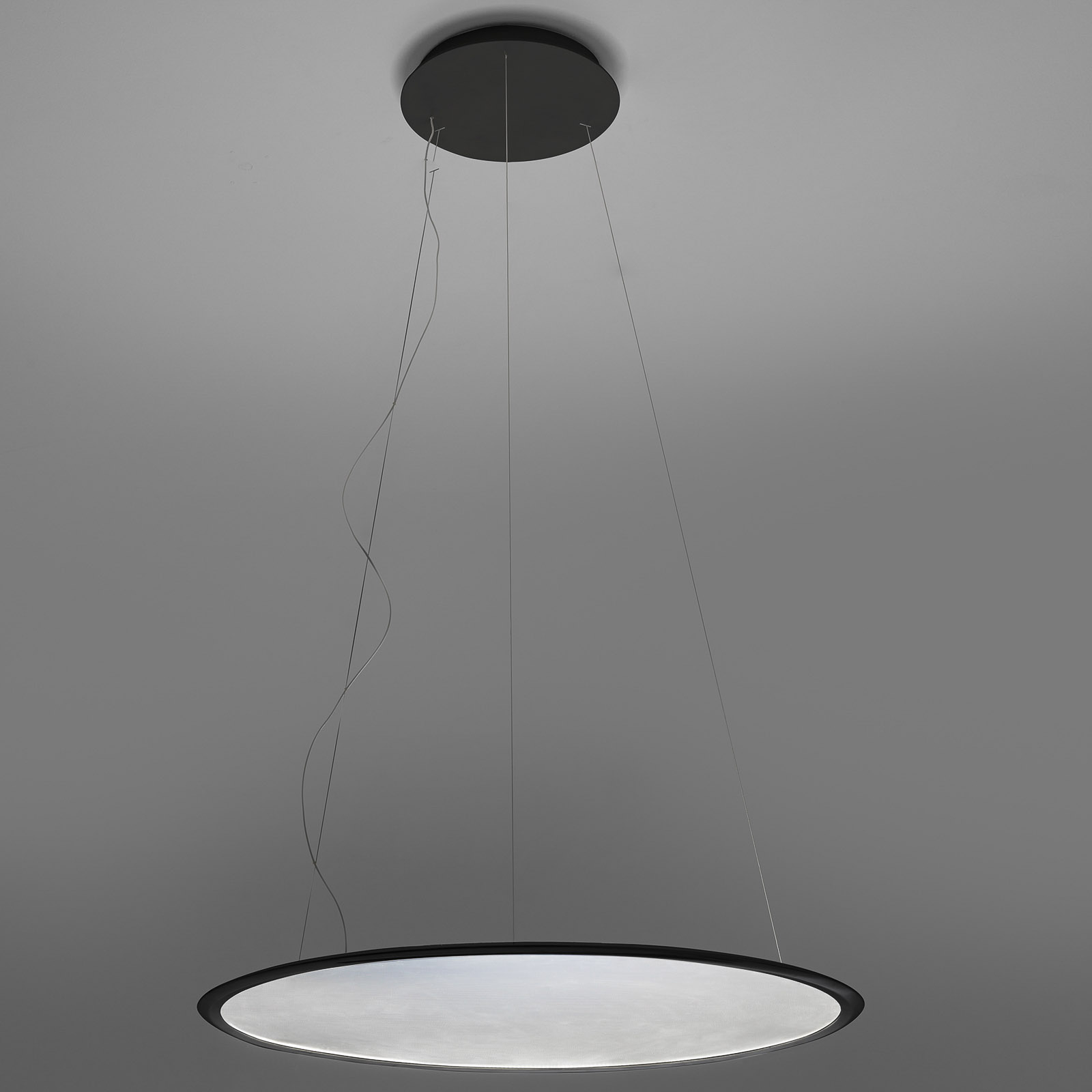 Artemide Discovery LED pendant light, horizontal