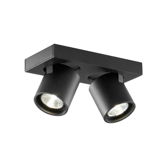 Focus 2 LED Ceiling Lamp 3000K Black - LIGHT-POINT