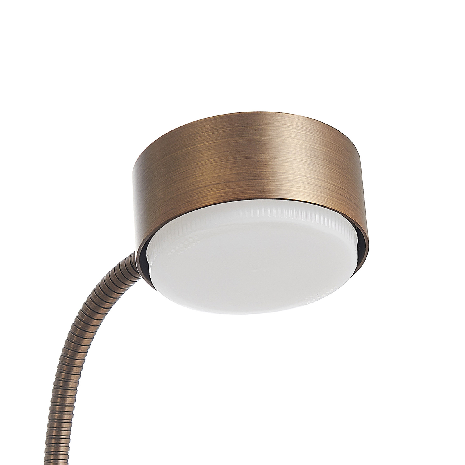 Lindby Kaylou LED-klämlampa, flexarm, brons