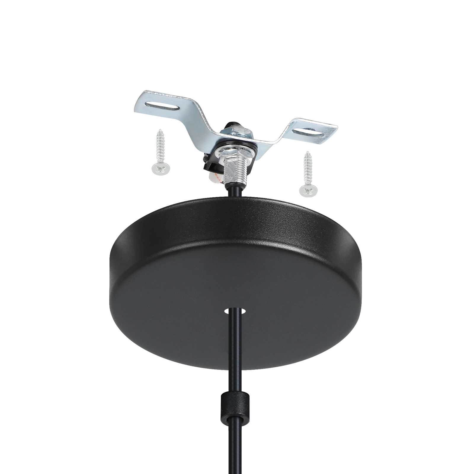 Dembleby κρεμαστό φωτιστικό, μονόφωτο, φυσικό