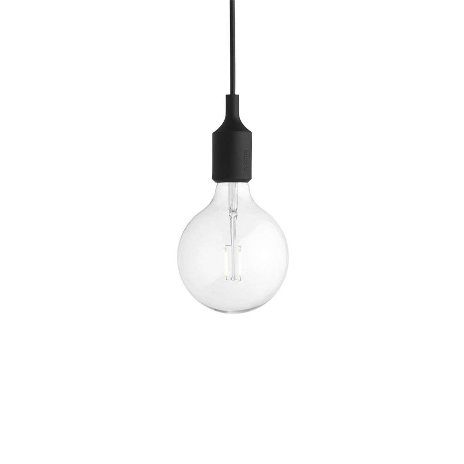 E27 Závěsná Lampa Black - Muuto