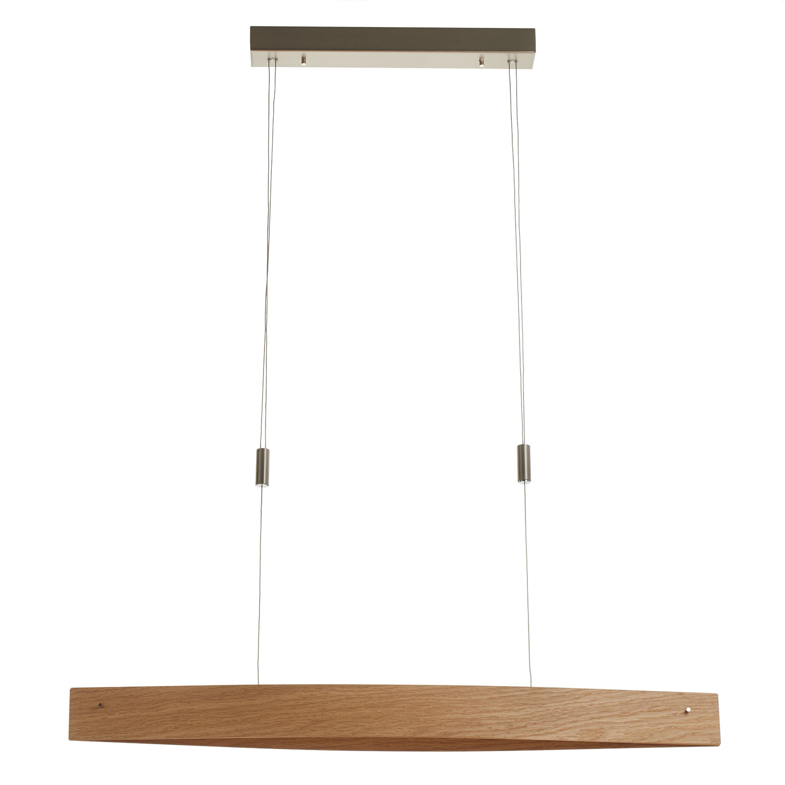 Eiche natur LED Pendelleuchte Malu aus Holz Eiche natur LED Pendelleuchte Malu aus Holz