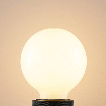LED lamp E27 4W G80 2.700K dimbaar, opaal