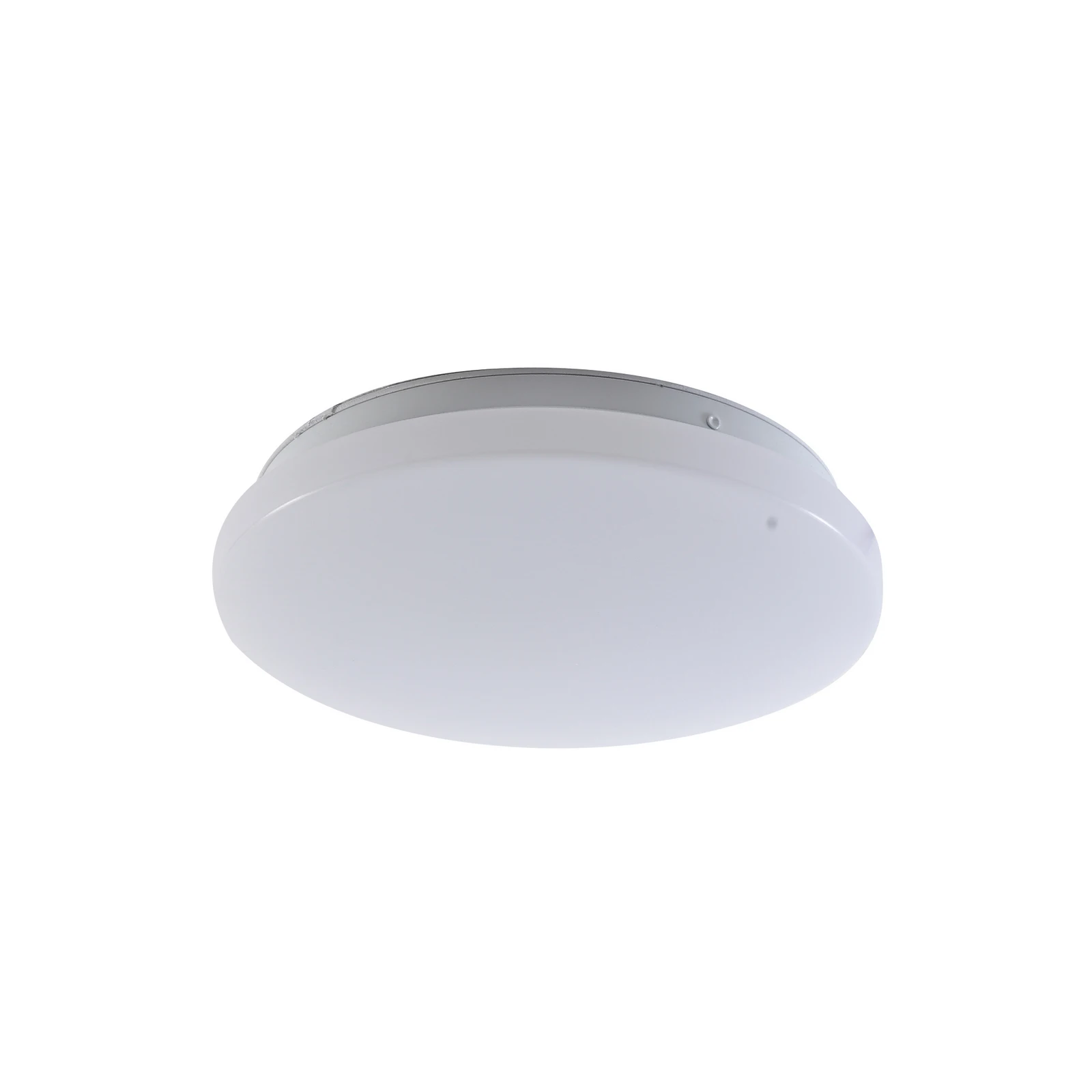 Lindby Kirkola LED kültéri mennyezeti világítás, 4000 K, Ø 26 cm, fehér